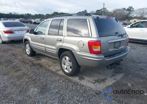2001 Jeep Grand Cherokee Limited из США, поврежденный, VIN 1J4GW58N31C533772
